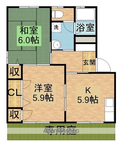 セレッソDの間取り写真