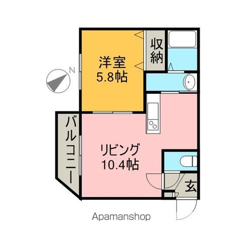 カプチーノの間取り写真