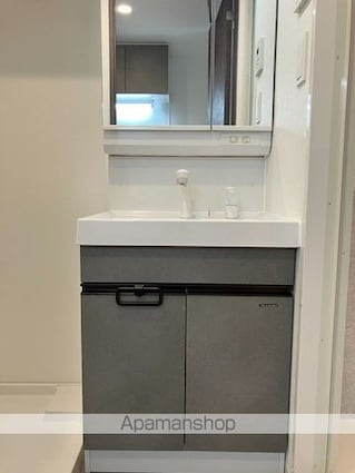 愛知県名古屋市西区新道２丁目[1K/24.94m2]の洗面所