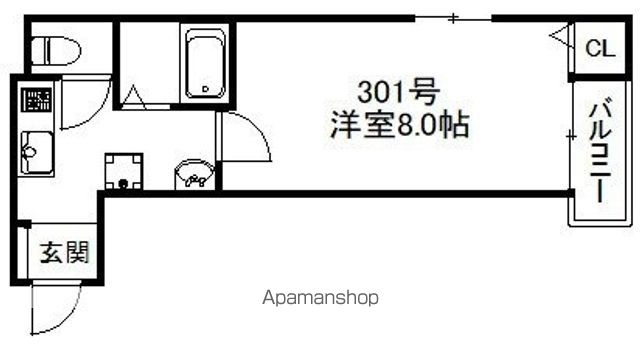 セレブマンション今宿の間取り写真