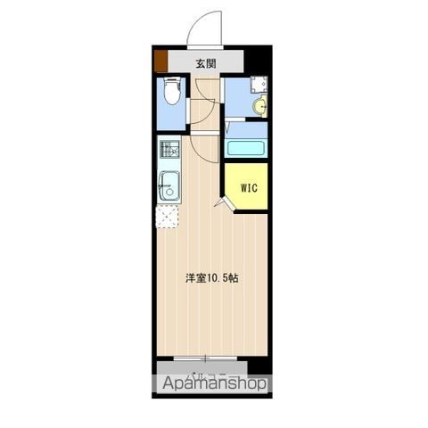 SQUARE新町の間取り写真