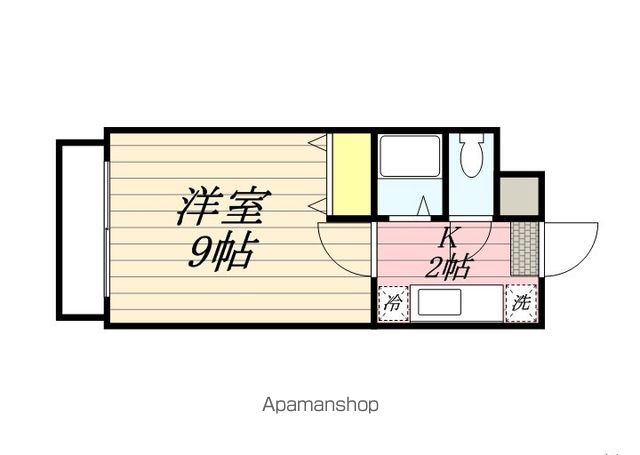 【福岡市東区箱崎のマンションの間取り】