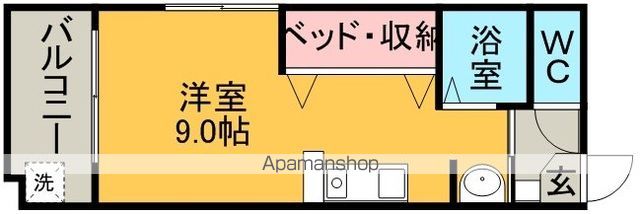 第2津曲コーポの間取り写真