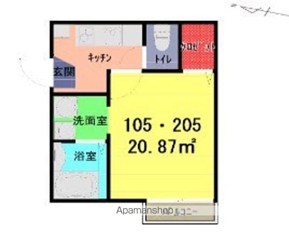 シャルマン指扇の間取り写真
