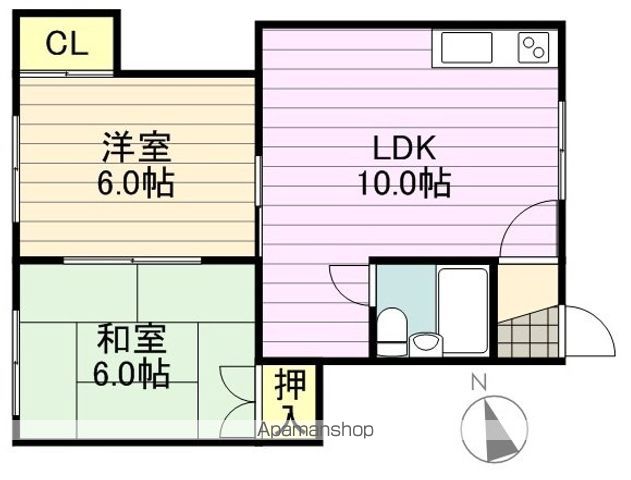 はまなすパークの間取り写真