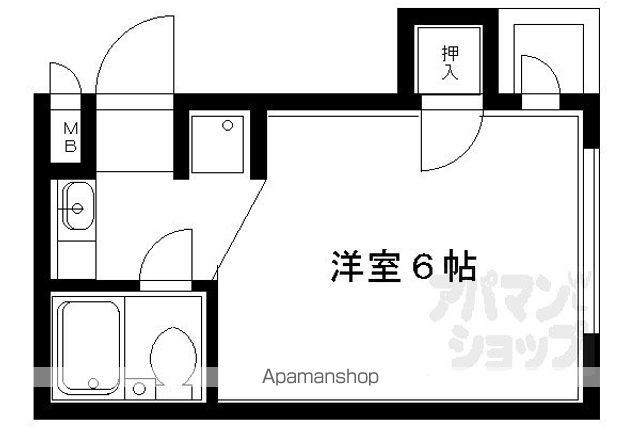 ADEAM OKAZAKIの間取り写真
