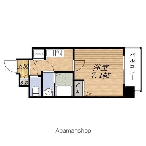 LA DOUCEUR新大阪(旧S−RESIDENCE新大の間取り写真