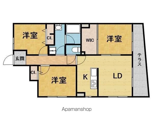 ロイヤル豊中千里園の間取り写真