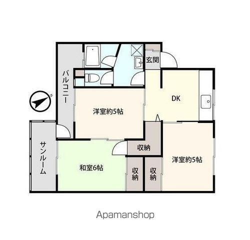 アシスト富山マンションの間取り写真