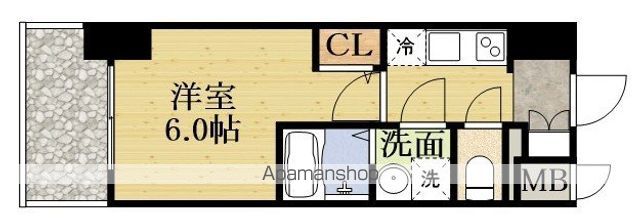 エスリード新大阪ザ・プレミアWESTの間取り写真