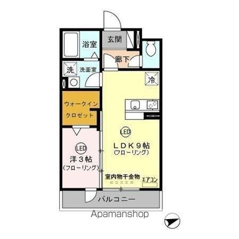 トレビナ中浦和の間取り写真