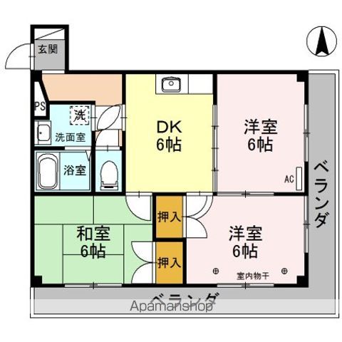 【大幸マンションの間取り】