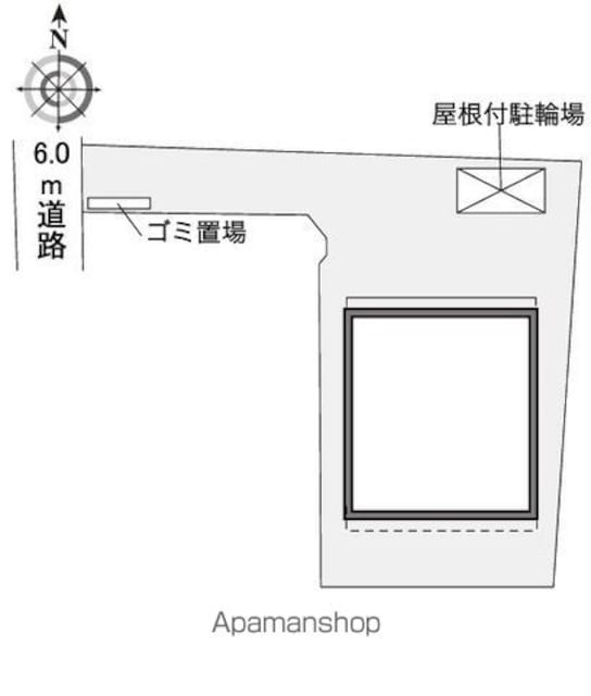レオネクスト等々力[1LDK/46.94m2]の配置図
