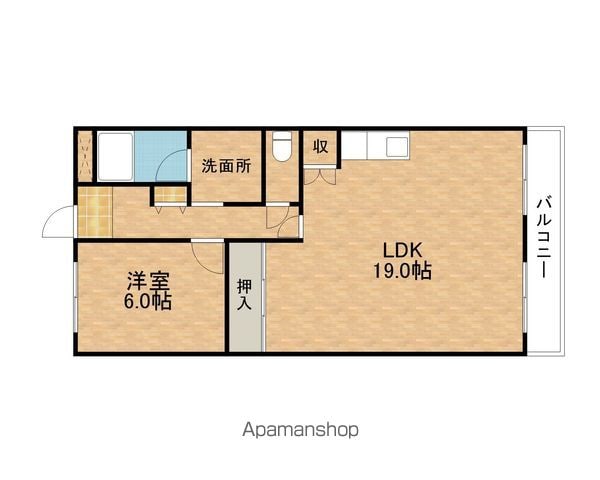 セリマンションの間取り写真