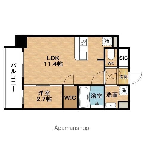 APRILENAKANOSHIMAの間取り写真