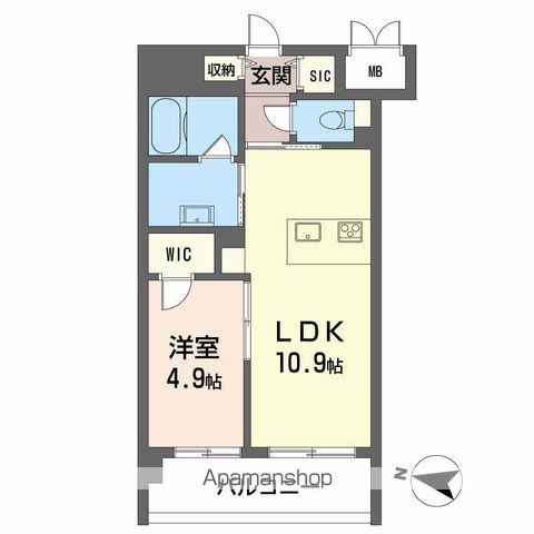 シャーメゾンステージ碧・慶万町の間取り写真