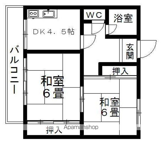 大津ビルの間取り写真