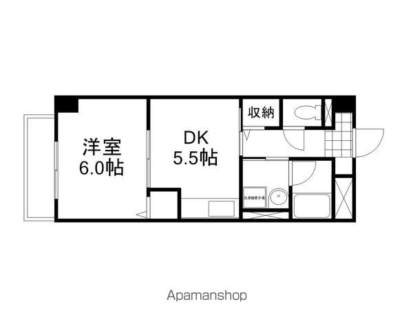 パルロイヤル東島田の間取り写真