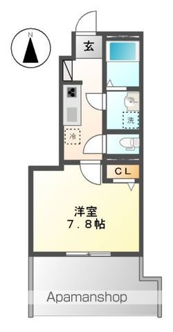 東大和市南街のアパートの間取り