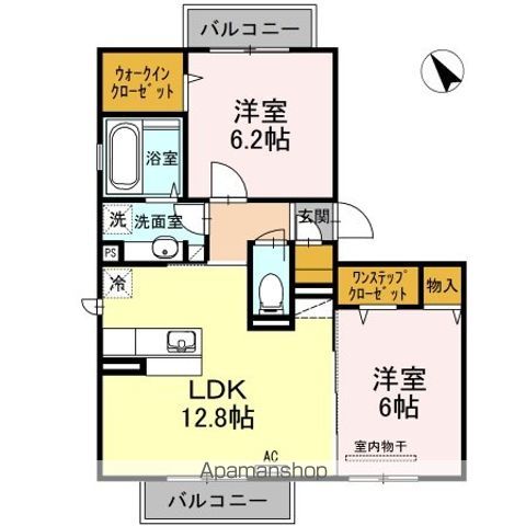 ソラーレスの間取り写真