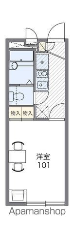 レオパレスクローバーハイツの間取り写真