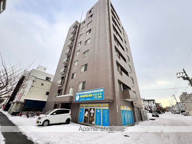 札幌市東西線 南郷７丁目駅 徒歩6分 9階建 築34年の外観写真