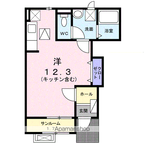 グランMIKI手屋の間取り写真