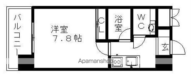 フロンティアタワー名駅南の間取り写真