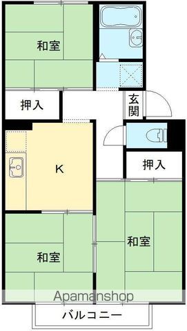 杉本マンションの間取り写真