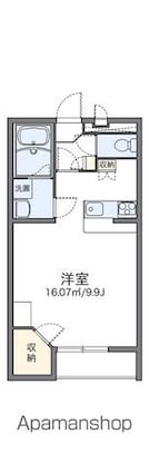 レオパレスパストラル[1K/31.05m2]の間取図