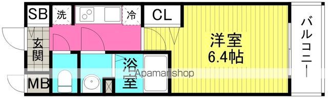 プレサンス 梅田北 ディアの間取り写真