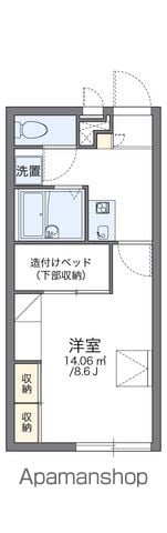 レオパレスアドミラブールIIの間取り写真