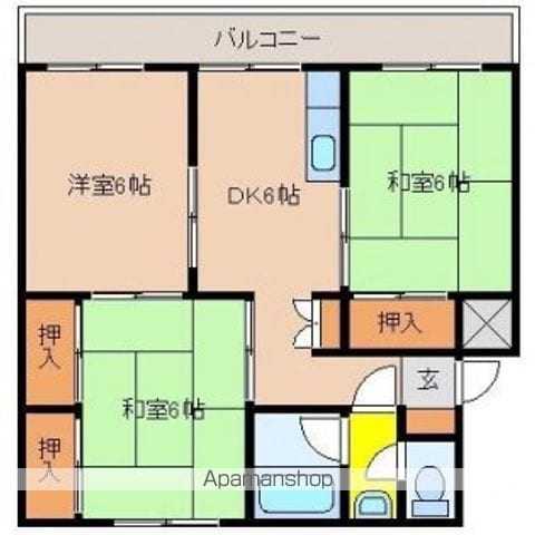 FIIヴィラの間取り写真
