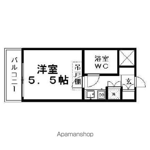 サンパレス南町の間取り写真
