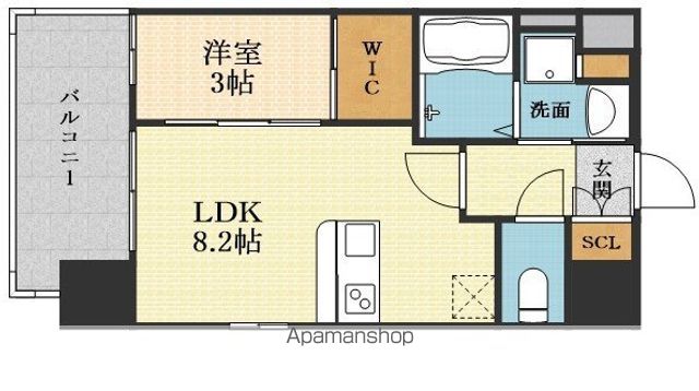 LUXE新大阪VIの間取り写真