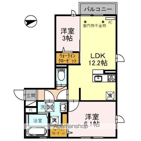 AXAS 8の間取り写真
