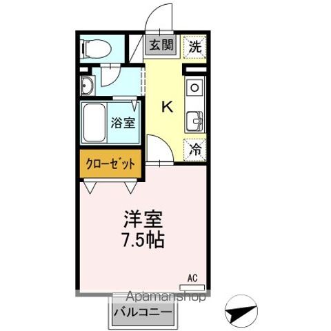 セピアコートの間取り写真