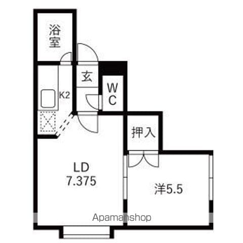 コンフォートN36の間取り写真