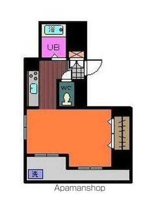 ササハラビル[1K/29.11m2]の間取図