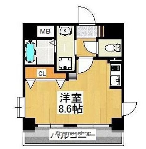 サンヒルズ松風の間取り写真