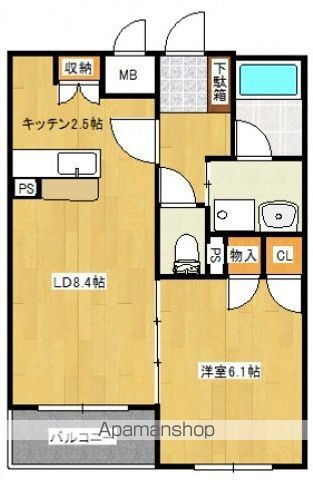 カサグランデIIIの間取り写真