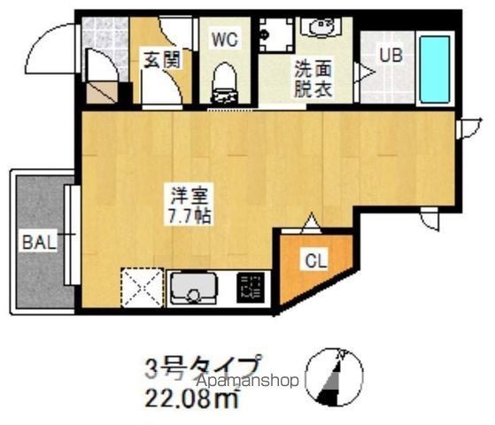 R−SMART MG九大学研都市IIIの間取り写真