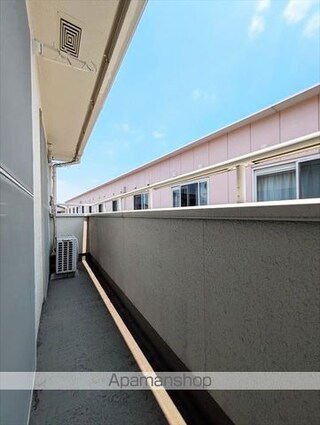 岡山県倉敷市福田町古新田[2DK/43.48m2]のバルコニー