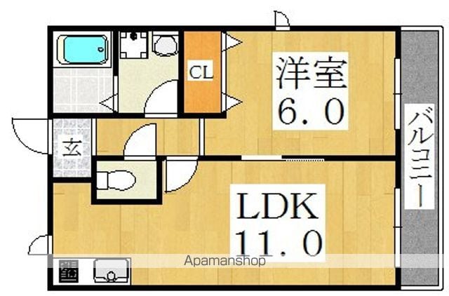 リブレ清水丘の間取り写真
