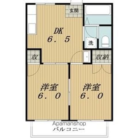 NEWCITYシンNO1の間取り写真