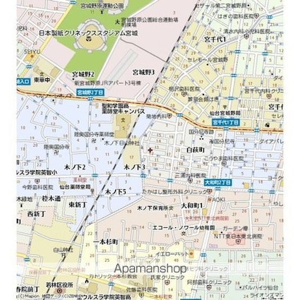 アメニティゾーン白萩[1K/27.14m2]の周辺7