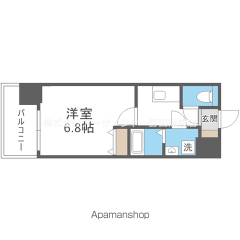 LIVE FLAT TSUKAMOTOの間取り写真