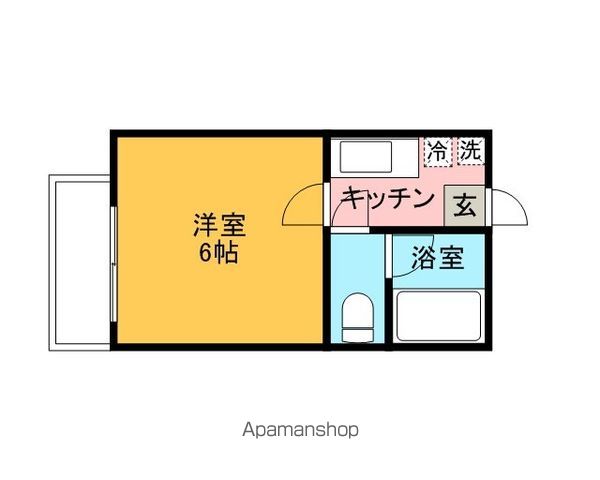 ルエメゾンロワール白木原の間取り写真