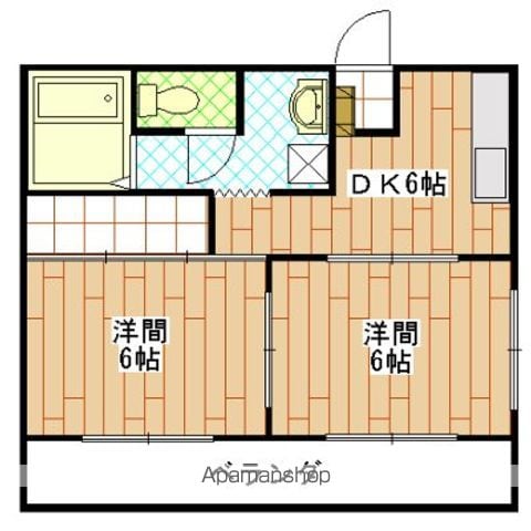 キャッスルモモIの間取り写真