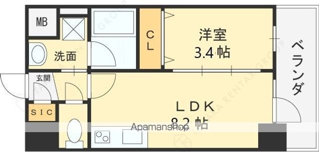 リアライズ布施駅前の間取り写真